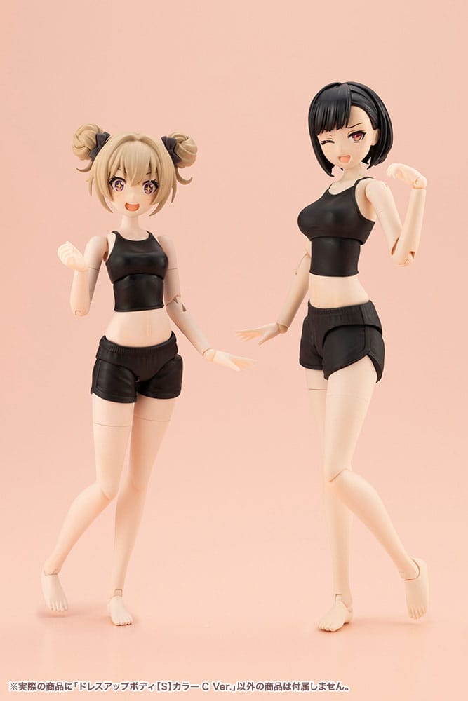 Sousai Shojo Teien Zubehör Set für 1/10 Actionfiguren Dress Up Body Color C Size S Figurenzubehör Yokina