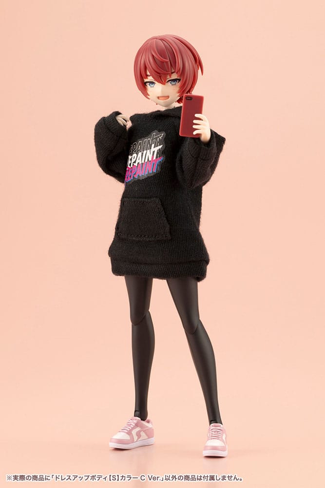 Sousai Shojo Teien Zubehör Set für 1/10 Actionfiguren Dress Up Body Color C Size S Figurenzubehör Yokina