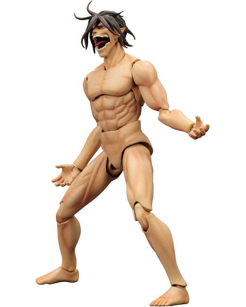 Attack on Titan Plastic Model Kit Eren Yeager 16 cm Figmas Yokina