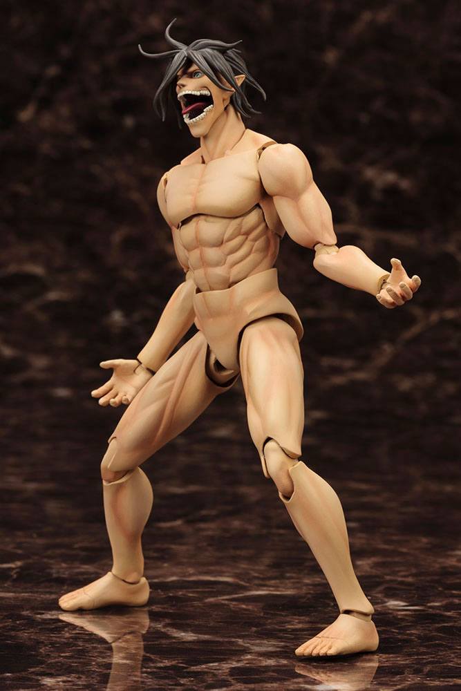 Attack on Titan Plastic Model Kit Eren Yeager 16 cm Figmas Yokina