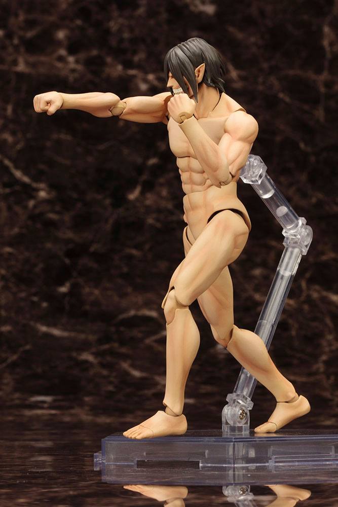 Attack on Titan Plastic Model Kit Eren Yeager 16 cm Figmas Yokina