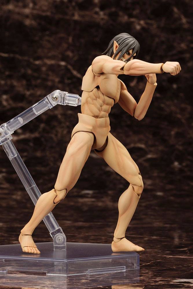 Attack on Titan Plastic Model Kit Eren Yeager 16 cm Figmas Yokina