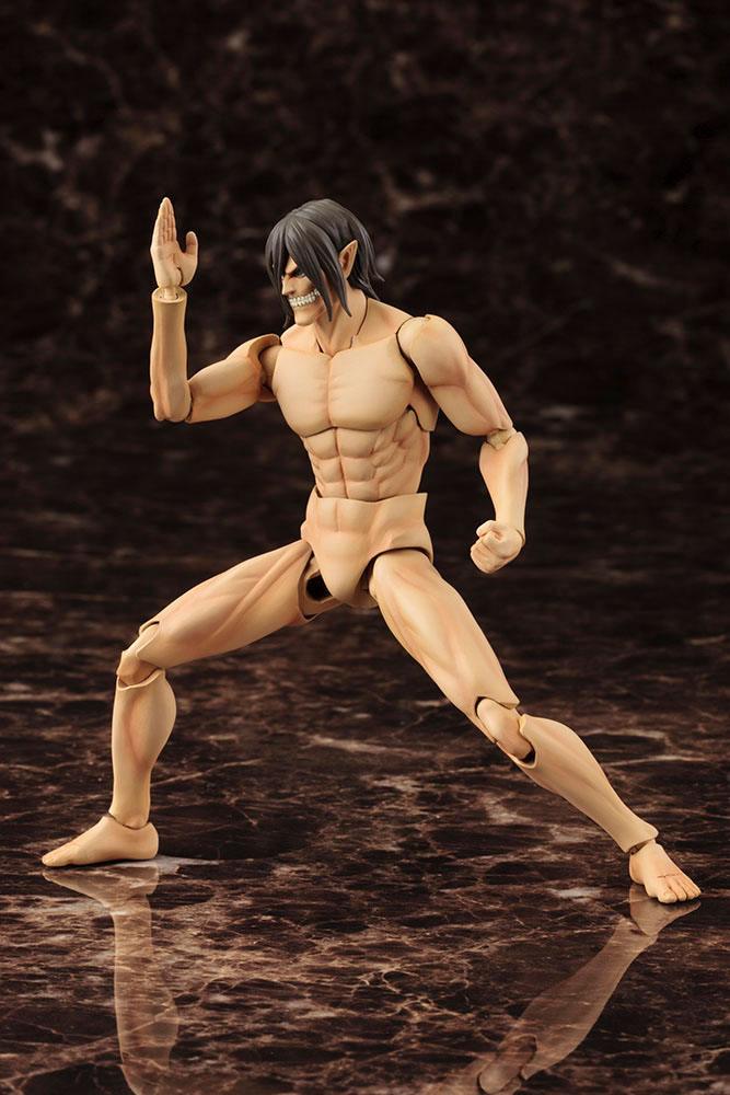 Attack on Titan Plastic Model Kit Eren Yeager 16 cm Figmas Yokina