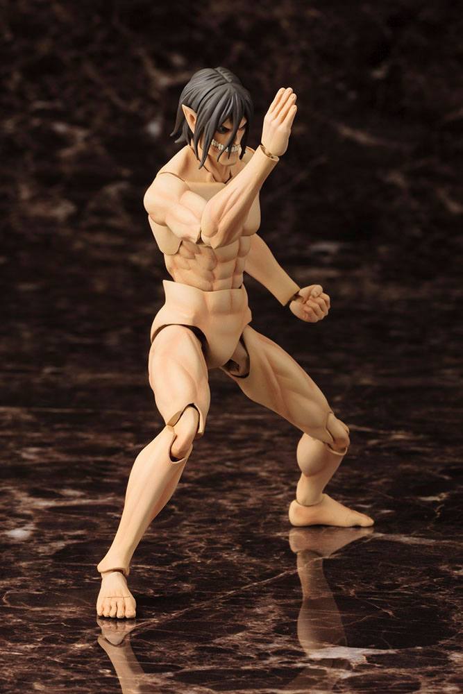 Attack on Titan Plastic Model Kit Eren Yeager 16 cm Figmas Yokina