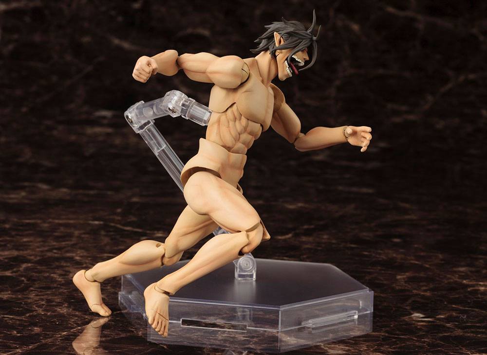 Attack on Titan Plastic Model Kit Eren Yeager 16 cm Figmas Yokina