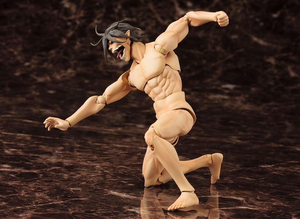 Attack on Titan Plastic Model Kit Eren Yeager 16 cm Figmas Yokina