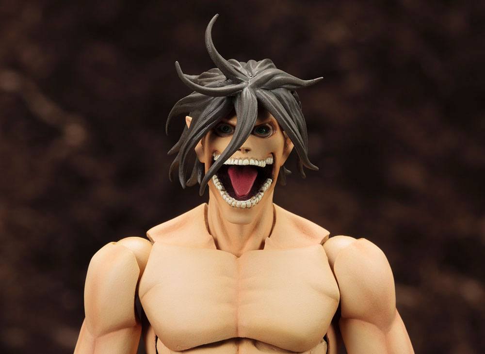 Attack on Titan Plastic Model Kit Eren Yeager 16 cm Figmas Yokina