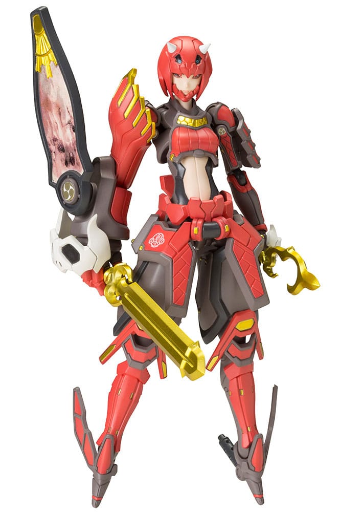 Phantasy Star Online 2 Plastic Model Kit 1/12 Vermilion Guardian Shiki 15 cm Figmas Yokina