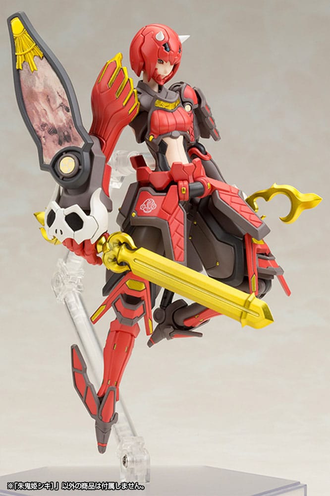 Phantasy Star Online 2 Plastic Model Kit 1/12 Vermilion Guardian Shiki 15 cm Figmas Yokina