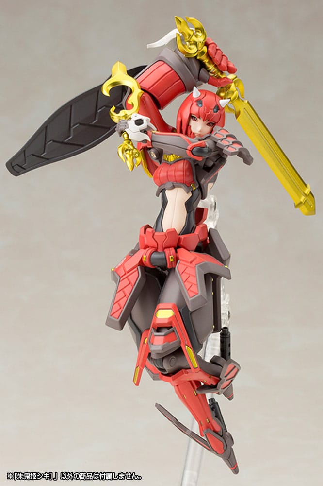 Phantasy Star Online 2 Plastic Model Kit 1/12 Vermilion Guardian Shiki 15 cm Figmas Yokina