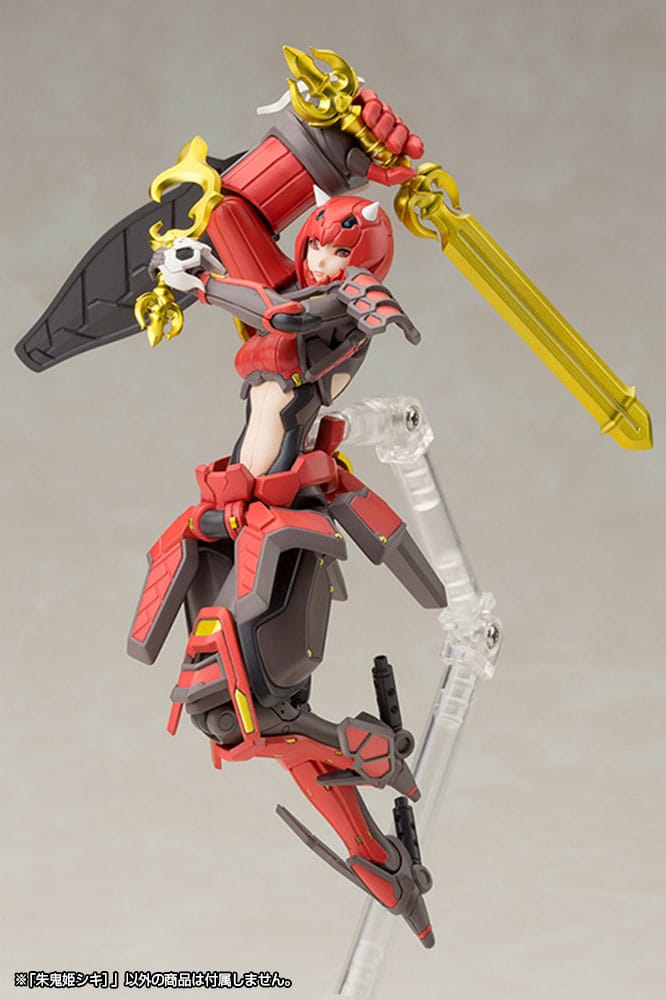 Phantasy Star Online 2 Plastic Model Kit 1/12 Vermilion Guardian Shiki 15 cm Figmas Yokina