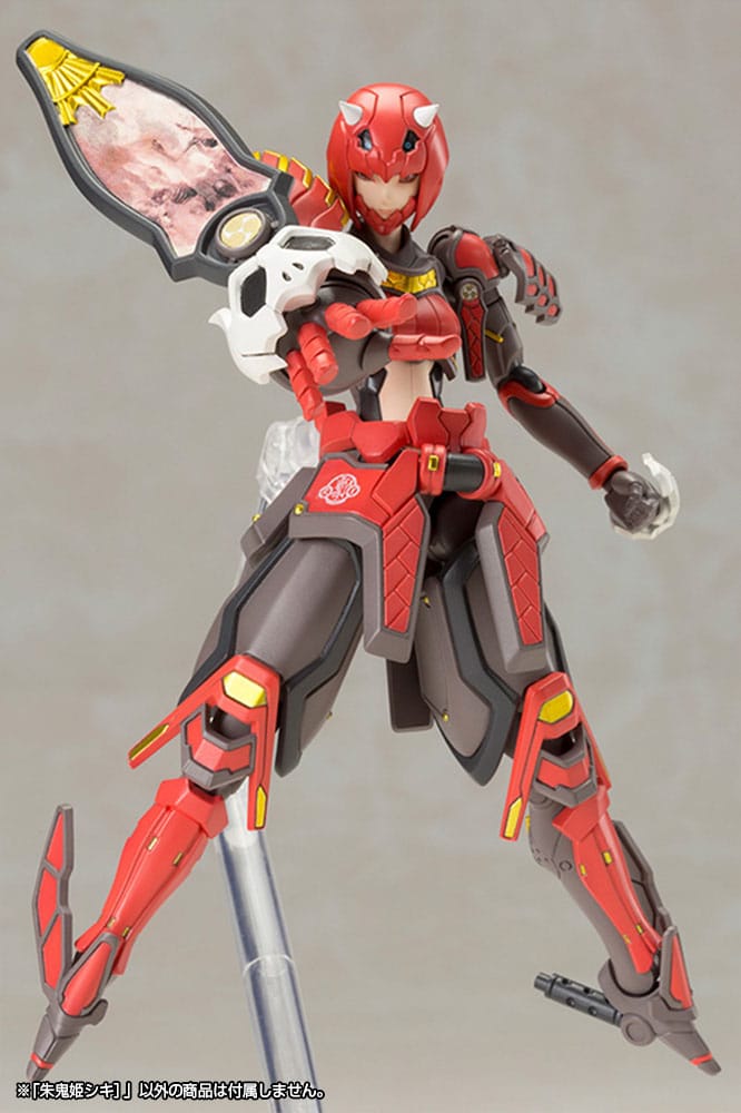 Phantasy Star Online 2 Plastic Model Kit 1/12 Vermilion Guardian Shiki 15 cm Figmas Yokina