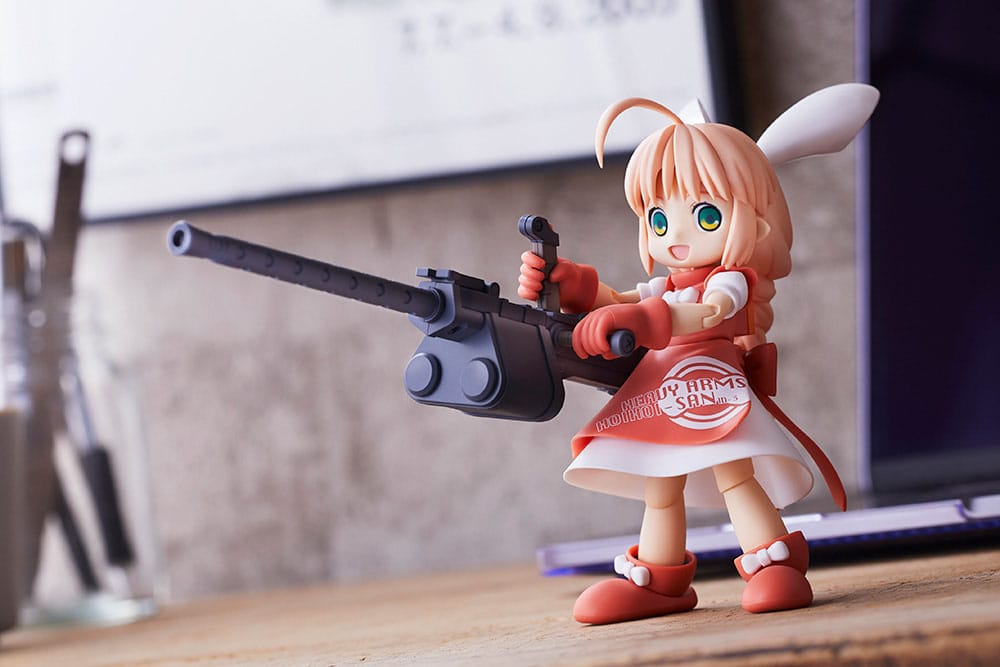 Ichigeki Sacchu!! HoiHoi-san Plastic Model Kit 1/1 HoiHoi-san Heavy Arms Ver. New Edition 12 cm Figmas Yokina