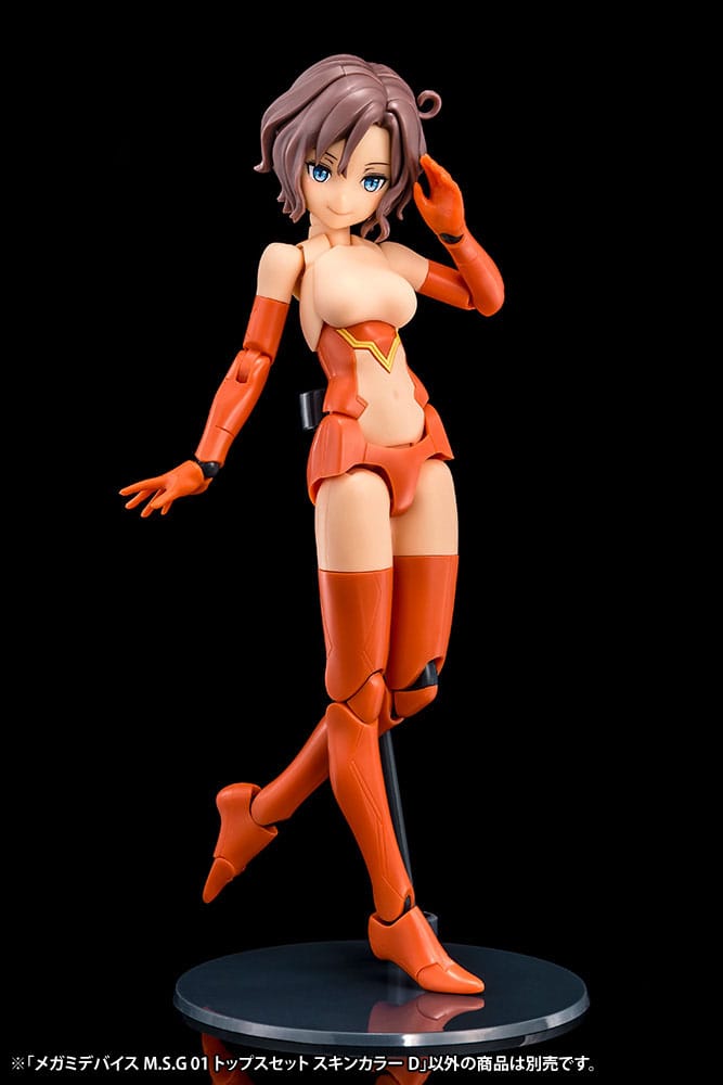 Megami Device M.S.G. Model Kit Zubehör-Set 01 Tops Set Skin Color D Figurenzubehör Yokina