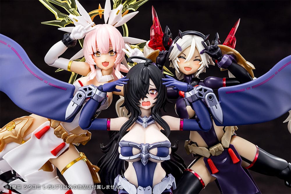 Megami Device Plastic Model Kit 1/1 Auv Tsukuyomi Regalia 22 cm Figmas Yokina