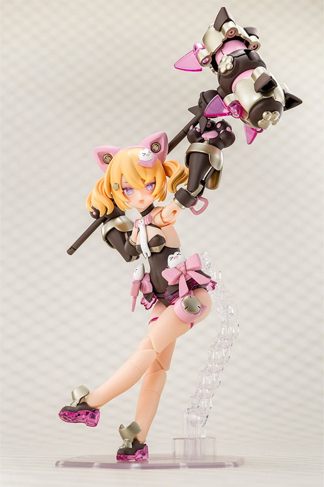 Megami Device Plastic Model Kit 1/1 Puni Mofu Kuro Mao 14 cm Figmas Yokina