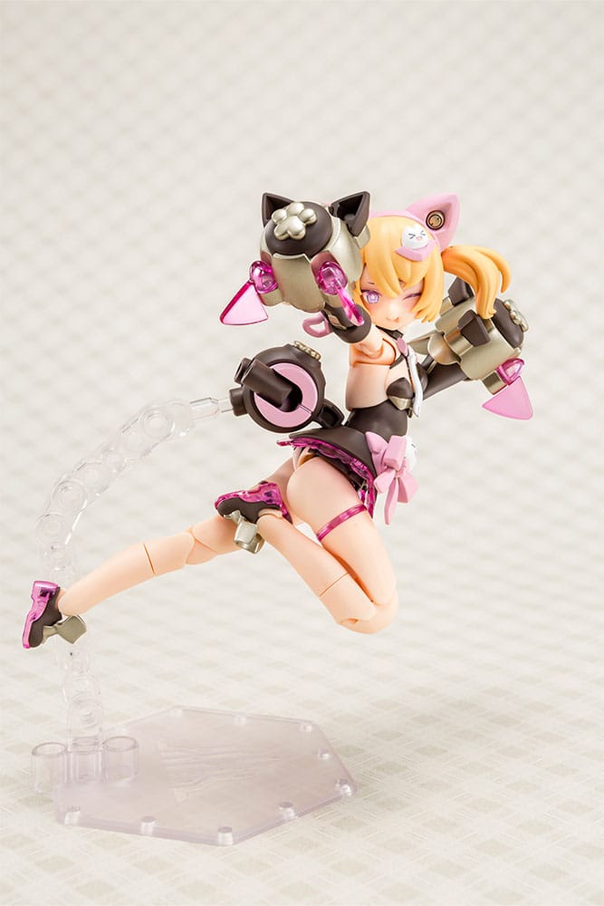 Megami Device Plastic Model Kit 1/1 Puni Mofu Kuro Mao 14 cm Figmas Yokina