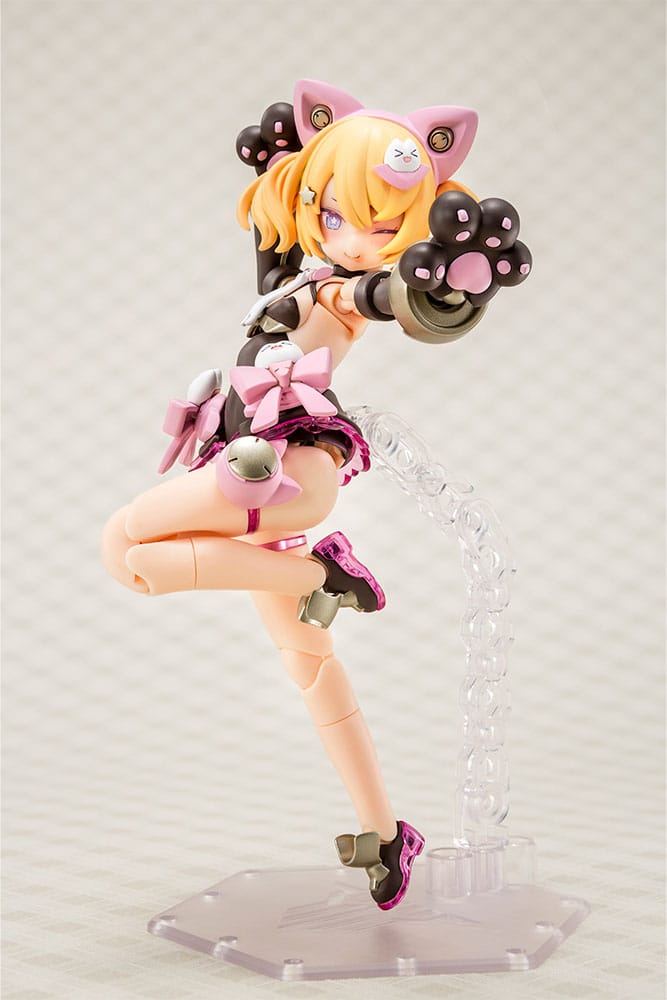 Megami Device Plastic Model Kit 1/1 Puni Mofu Kuro Mao 14 cm Figmas Yokina