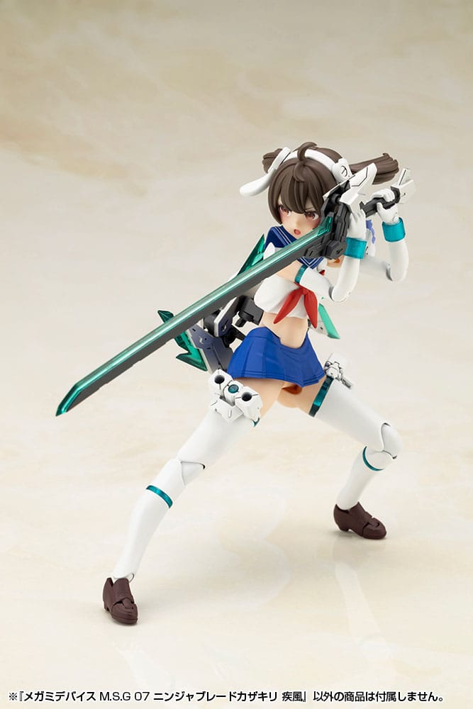 Megami Device M.S.G 07 Zubehör Set Ninja Blade Kazakiri Gale Figurenzubehör Yokina