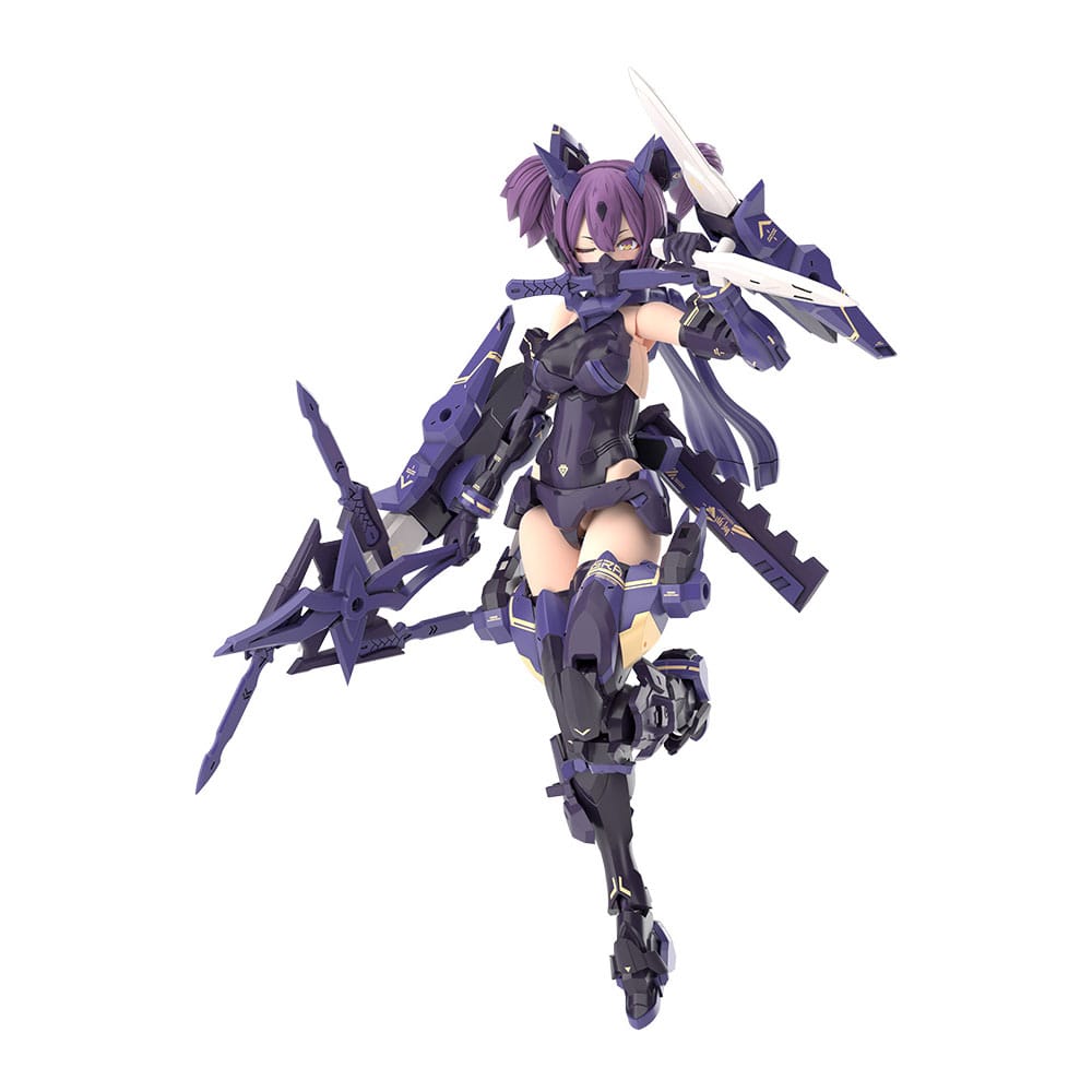 Megami Device Plastic Model Kit 1/1 Asra Ninja Kaname Shadow Edition Full Package 14 cm Figmas Yokina