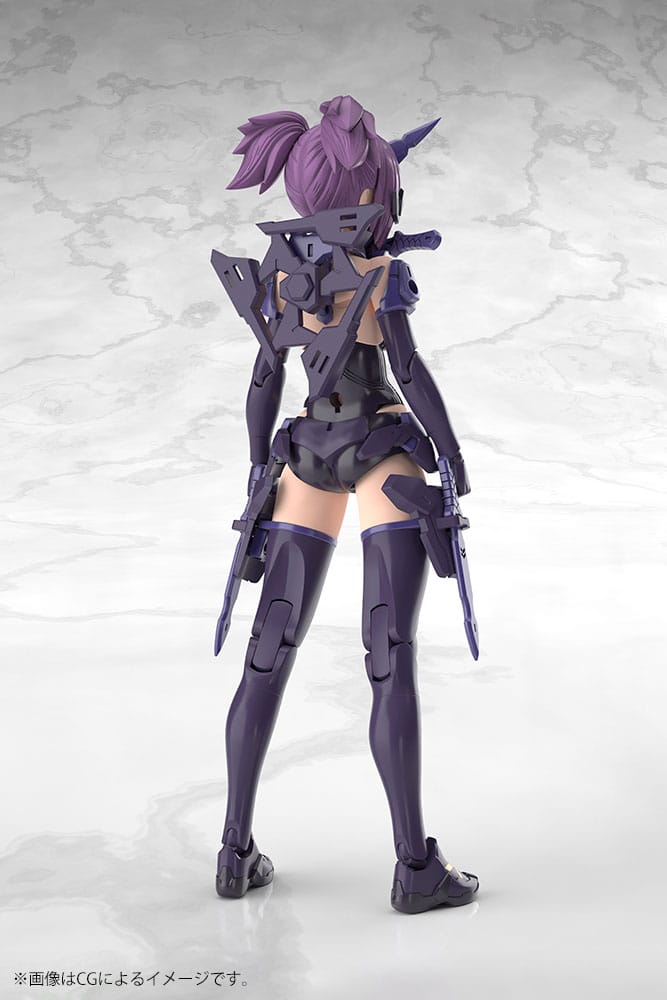 Megami Device Plastic Model Kit 1/1 Asra Ninja Kaname Shadow Edition Full Package 14 cm Figmas Yokina