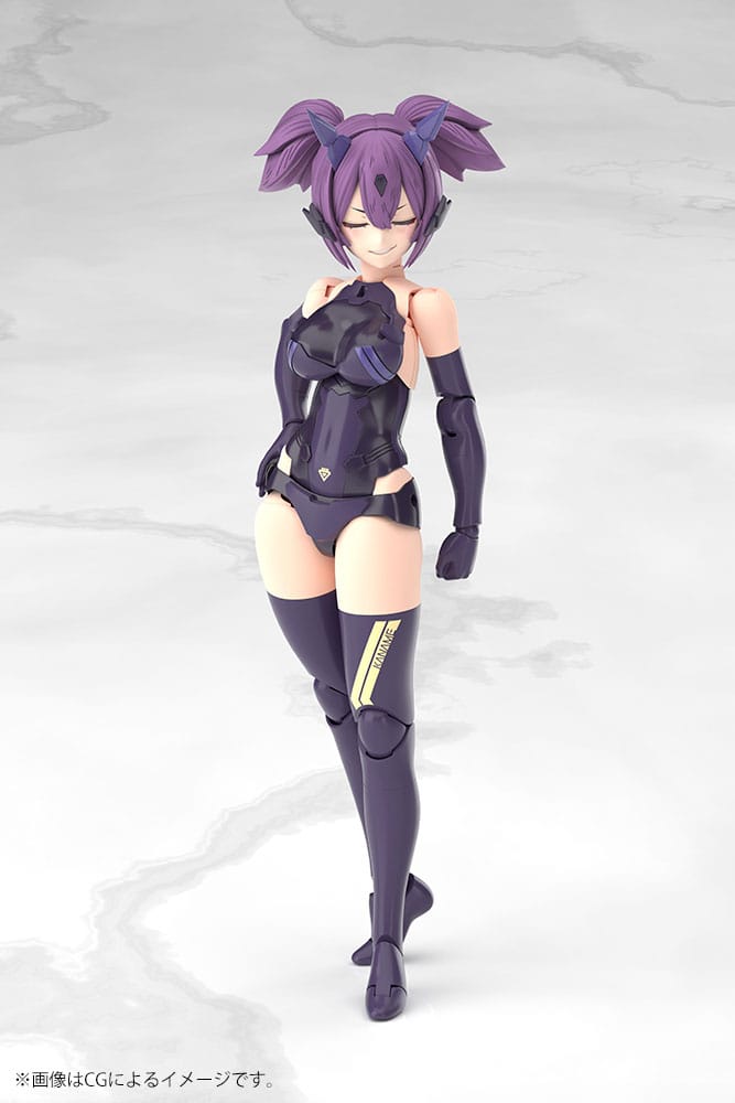 Megami Device Plastic Model Kit 1/1 Asra Ninja Kaname Shadow Edition Full Package 14 cm Figmas Yokina