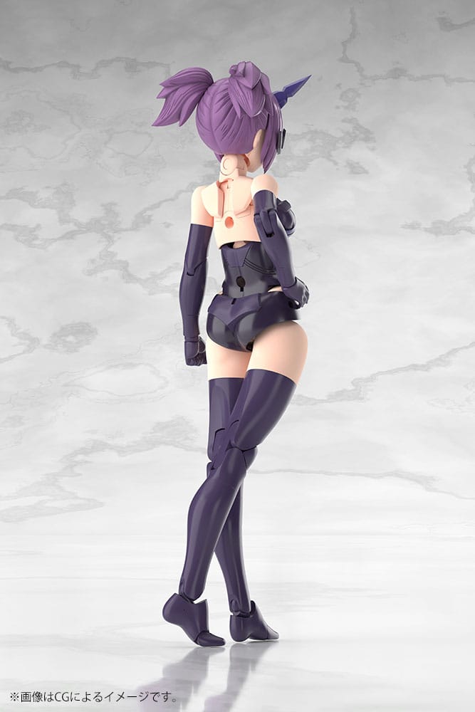 Megami Device Plastic Model Kit 1/1 Asra Ninja Kaname Shadow Edition Full Package 14 cm Figmas Yokina