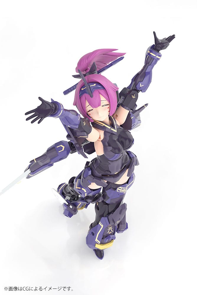 Megami Device Plastic Model Kit 1/1 Asra Archer Kizuna Shadow Edition Full Package 14 cm Figmas Yokina