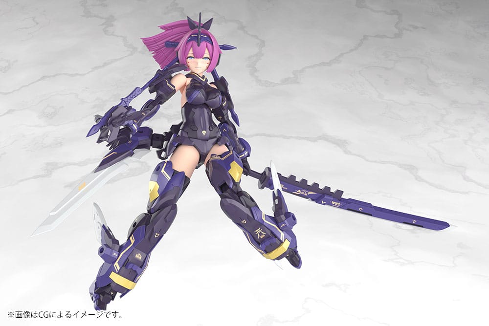 Megami Device Plastic Model Kit 1/1 Asra Archer Kizuna Shadow Edition Full Package 14 cm Figmas Yokina