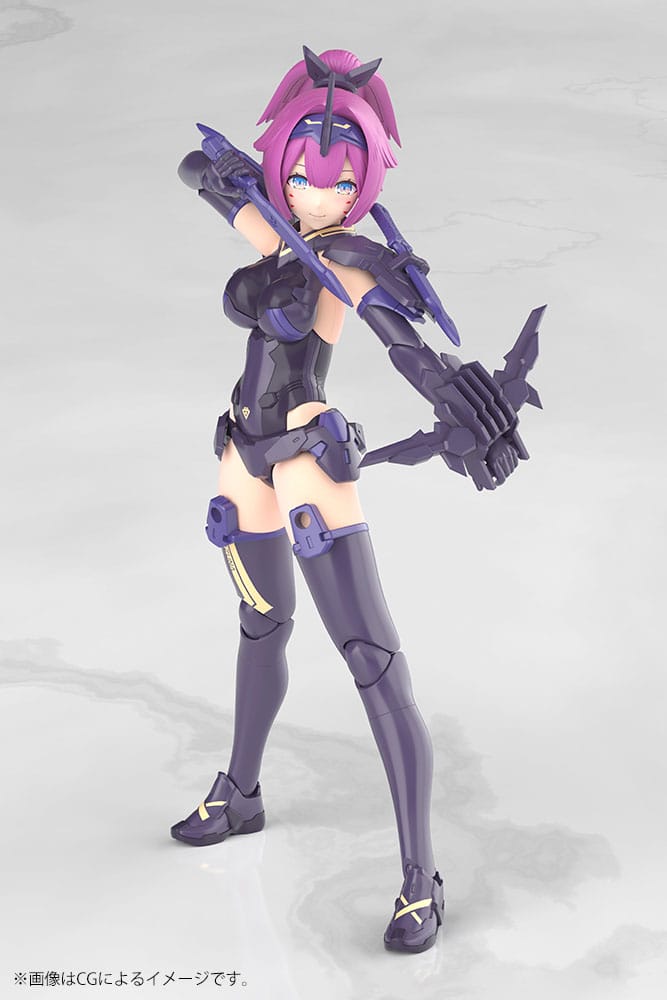 Megami Device Plastic Model Kit 1/1 Asra Archer Kizuna Shadow Edition Full Package 14 cm Figmas Yokina