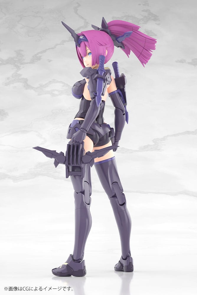 Megami Device Plastic Model Kit 1/1 Asra Archer Kizuna Shadow Edition Full Package 14 cm Figmas Yokina