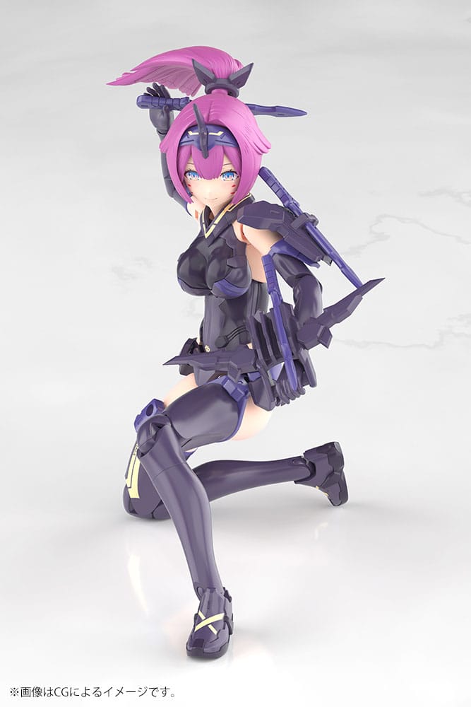 Megami Device Plastic Model Kit 1/1 Asra Archer Kizuna Shadow Edition Full Package 14 cm Figmas Yokina