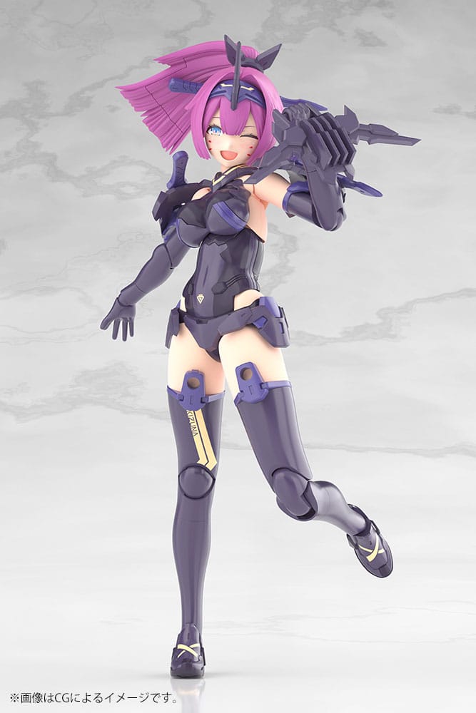 Megami Device Plastic Model Kit 1/1 Asra Archer Kizuna Shadow Edition Full Package 14 cm Figmas Yokina
