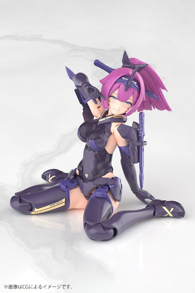 Megami Device Plastic Model Kit 1/1 Asra Archer Kizuna Shadow Edition Full Package 14 cm Figmas Yokina
