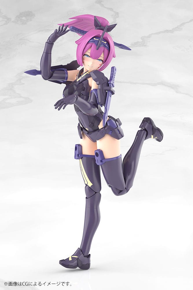 Megami Device Plastic Model Kit 1/1 Asra Archer Kizuna Shadow Edition Full Package 14 cm Figmas Yokina