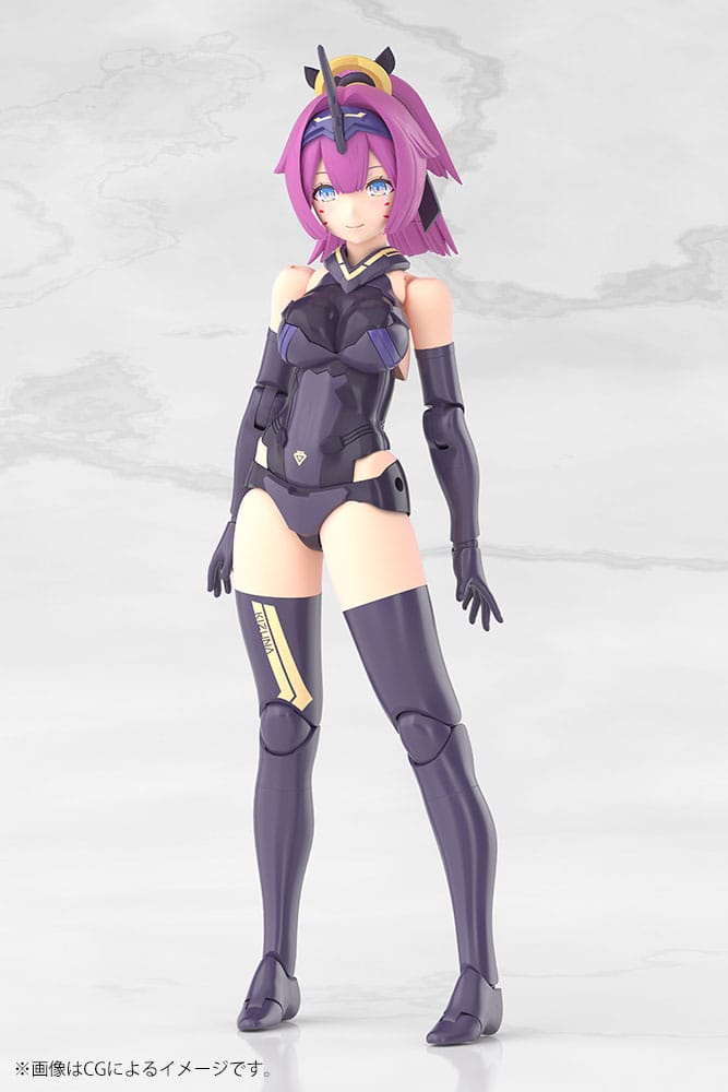 Megami Device Plastic Model Kit 1/1 Asra Archer Kizuna Shadow Edition Full Package 14 cm Figmas Yokina