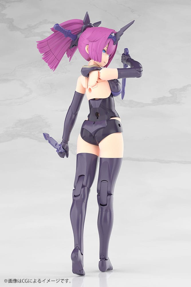Megami Device Plastic Model Kit 1/1 Asra Archer Kizuna Shadow Edition Full Package 14 cm Figmas Yokina