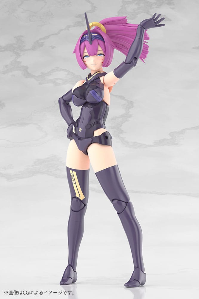 Megami Device Plastic Model Kit 1/1 Asra Archer Kizuna Shadow Edition Full Package 14 cm Figmas Yokina
