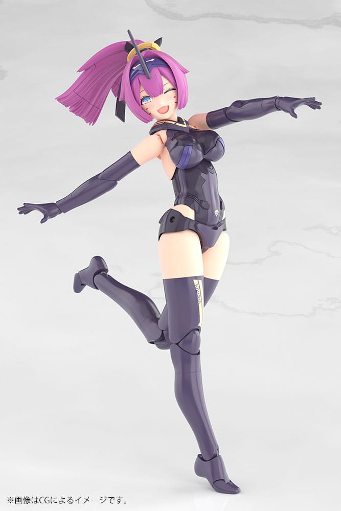 Megami Device Plastic Model Kit 1/1 Asra Archer Kizuna Shadow Edition Full Package 14 cm Figmas Yokina