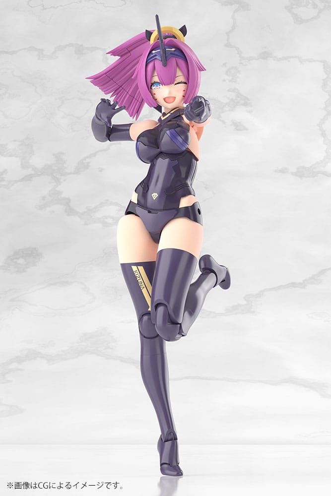 Megami Device Plastic Model Kit 1/1 Asra Archer Kizuna Shadow Edition Full Package 14 cm Figmas Yokina