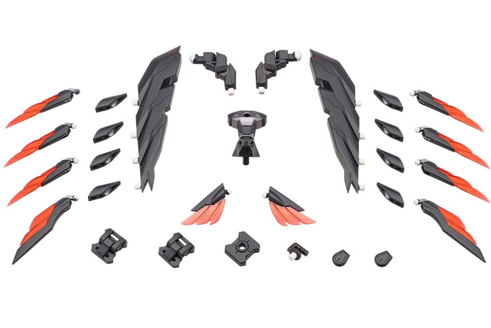 Kotobukiya M.S.G. Model Kit Heavy Weapon Unit 60 Wing Edge Black Ver. Figurenzubehör Yokina