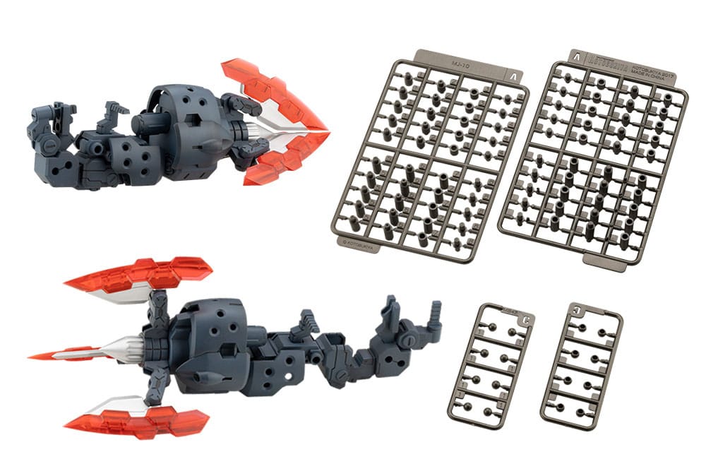 Kotobukiya M.S.G. Model Kit Heavy Weapon Unit 65 Dual Spiral Crusher Set Figurenzubehör Yokina