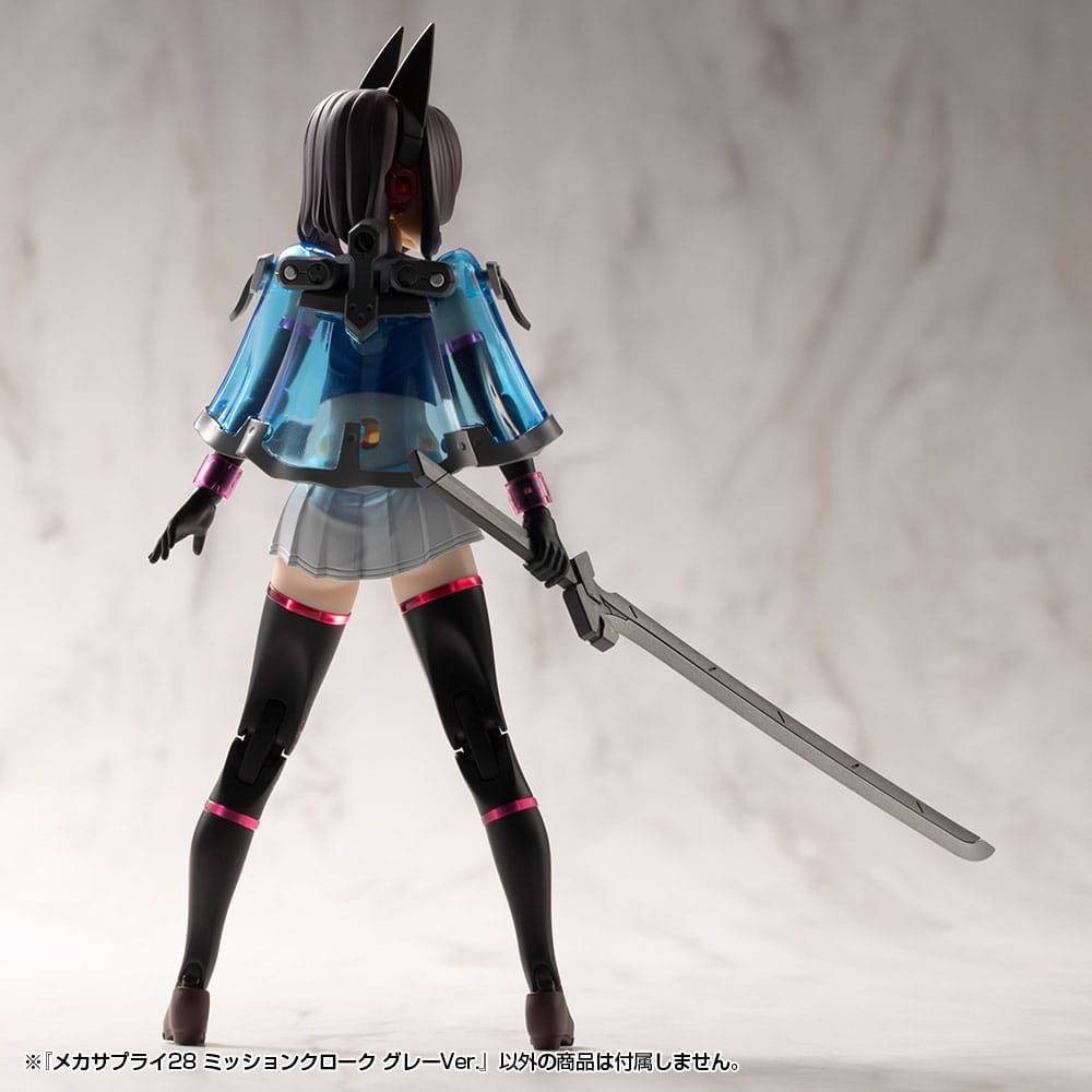 Kotobukiya M.S.G. Model Kit Zubehör-Set Mecha Supply 28 Mission Cloak Gray Ver. Figurenzubehör Yokina