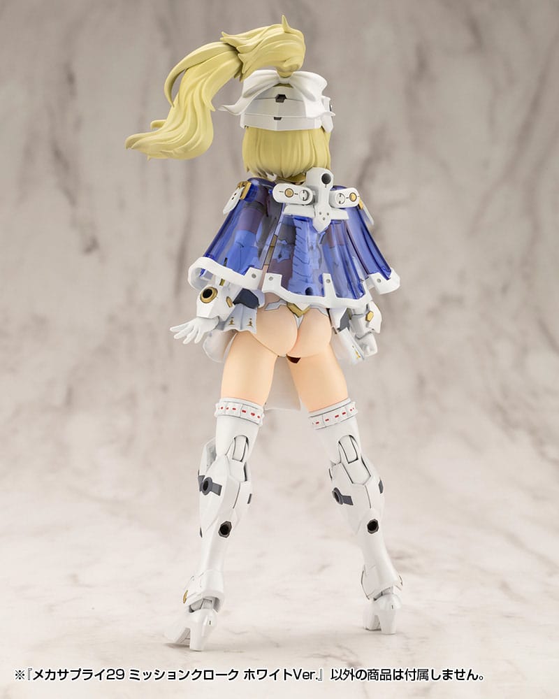 Kotobukiya M.S.G. Model Kit Zubehör-Set Mecha Supply 29 Mission Cloak White Ver. Figurenzubehör Yokina