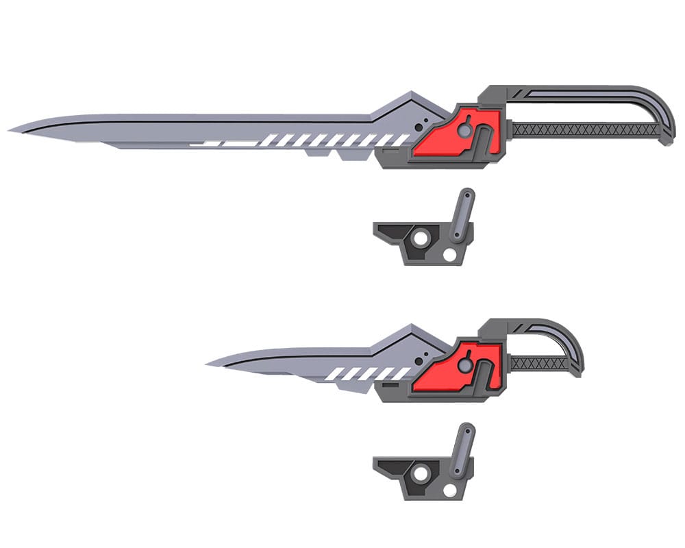 Kotobukiya M.S.G. Model Kit Weapon Unit 51 Customize Blade Set 01 Figurenzubehör Yokina