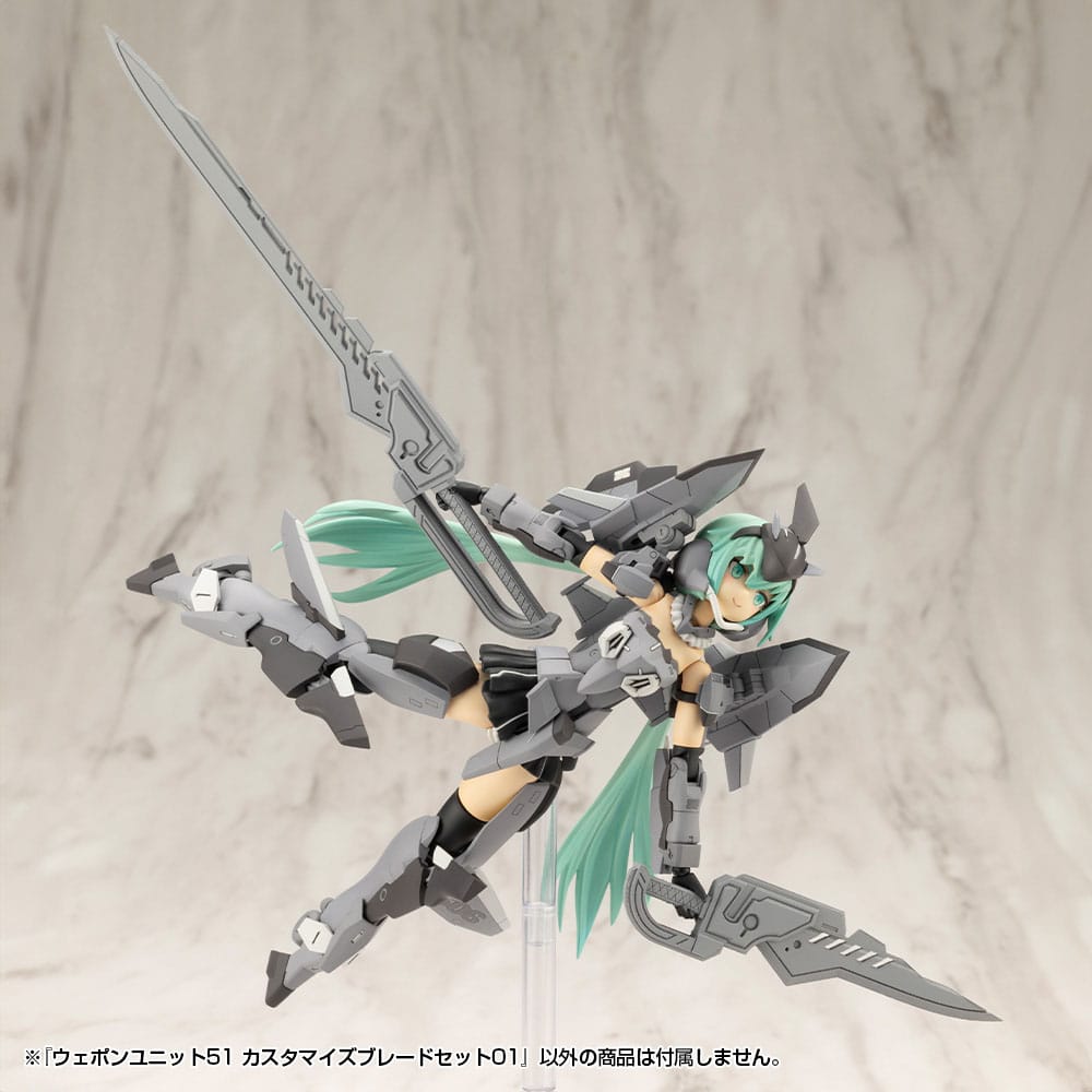 Kotobukiya M.S.G. Model Kit Weapon Unit 51 Customize Blade Set 01 Figurenzubehör Yokina