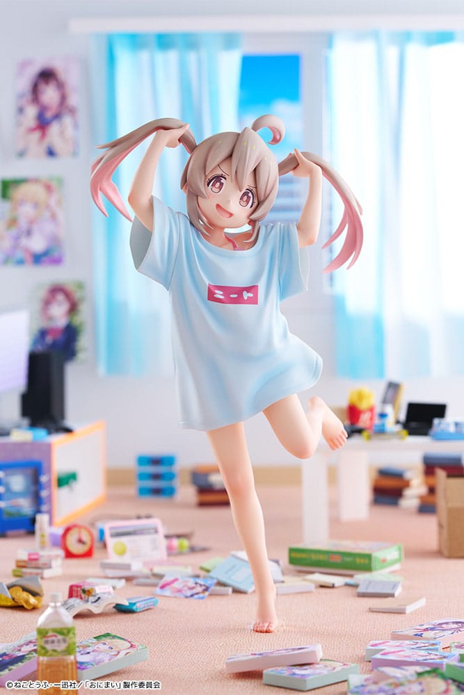 Onimai: I'm Now Your Sister! PVC Statue 1/6 Mahiro Oyama T-shirt Ver. 25 cm Scalefiguren Yokina