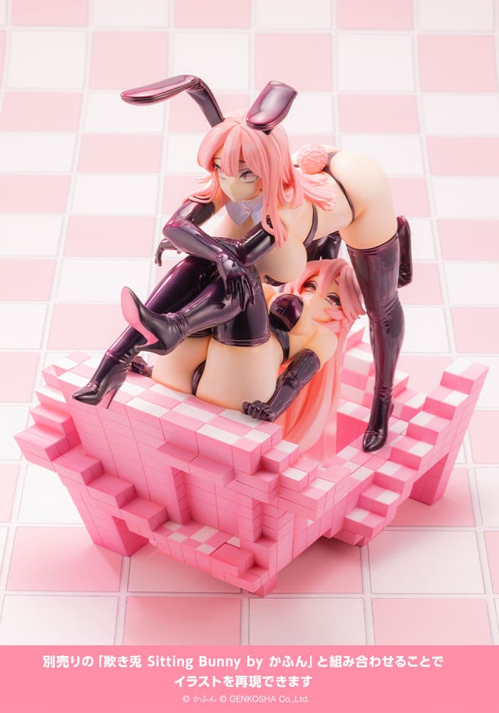 Original Character Trick Bunnies PVC Statue 1/7 Standing Bunny Illustration by Kafun 24 cm Scalefiguren Yokina