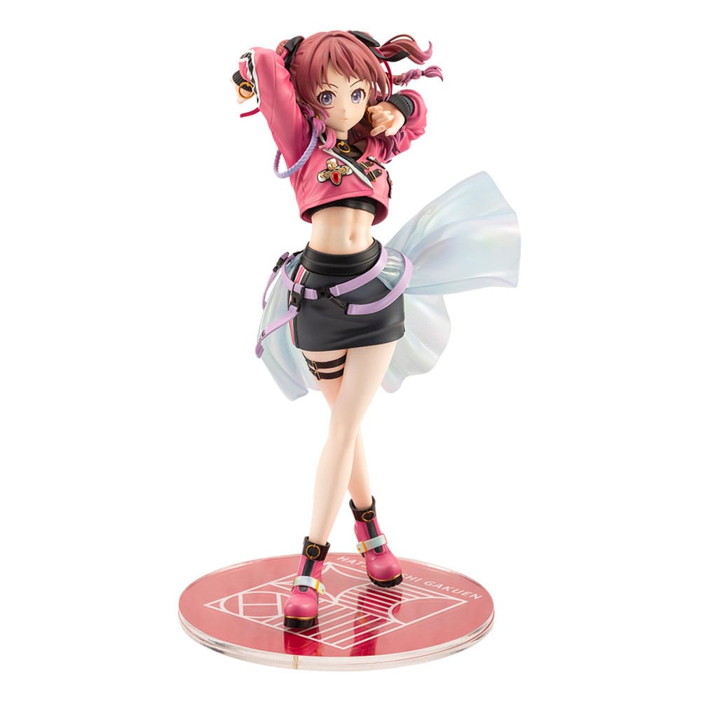 The Idolmaster Gakuen PVC Statue 1/7 Saki Hanami Fighting My Way 24 cm Scalefiguren Yokina