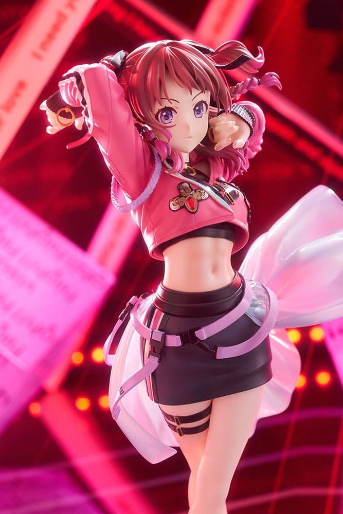 The Idolmaster Gakuen PVC Statue 1/7 Saki Hanami Fighting My Way 24 cm Scalefiguren Yokina
